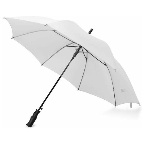 Зонт-трость полуавтомат, 8 спиц, система «антиветер», белый