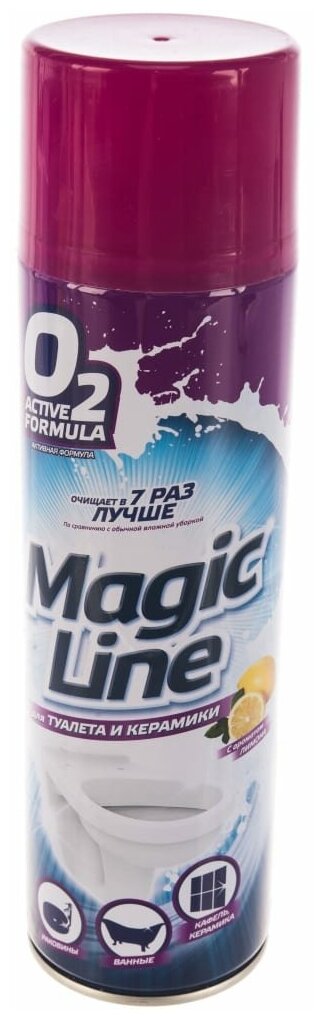 Чистящее средство для ванной комнаты Magicline - фото №7