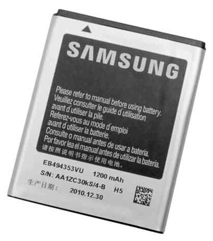 Аккумулятор Samsung EB494353VU для Samsung GT-S5570/GALAXY MINI/GT-S5250 — цены в магазинах рядом с домом на Яндекс.Маркете