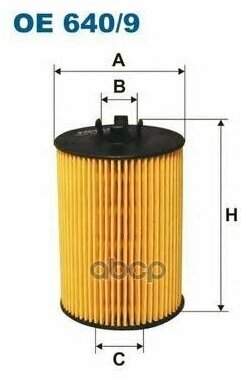 Фильтр Масляный Oe640/9 Filtron арт. OE640/9