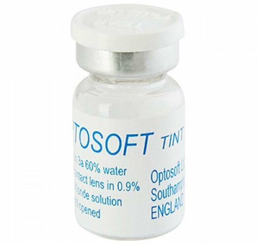 Optosoft Tint (1 линза) -4.00 R.8.6 Aqua (аква)