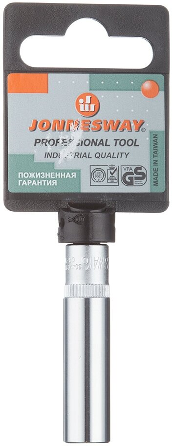 Головка шестигранная Jonnesway 1/4DR 8мм длинная - фото №5