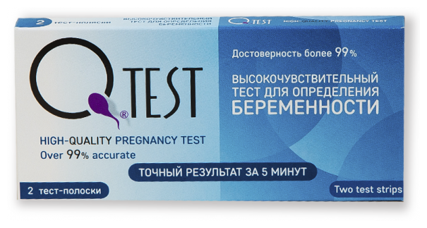 Тест Qtest для определения беременности