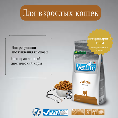 Farmina Vet Life для кошек при сахарном диабете (diabetic)