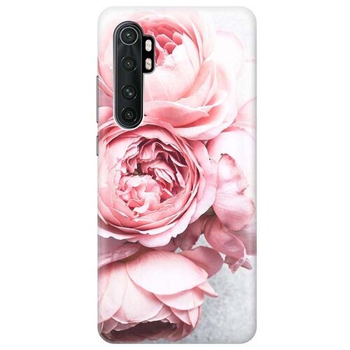 фото Чехол - накладка artcolor для xiaomi mi note 10 lite с принтом "нежность" re:pa