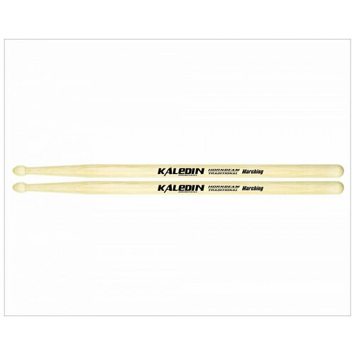 KALEDIN DRUMSTICKS 7KLHBMR Барабанные палочки Marching, граб 7klhbmr marching барабанные палочки граб деревянный наконечник kaledin drumsticks