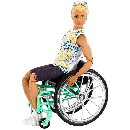 Barbie Mattel Кукла Барби Кен - Инвалидное кресло (Barbie Made to Move Ken Doll Wheelchair)