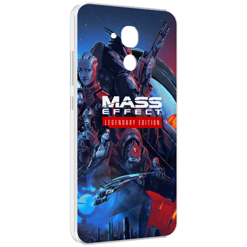 Чехол MyPads Mass Effect Legendary Edition для Huawei Honor 5C/7 Lite/GT3 5.2 задняя-панель-накладка-бампер чехол mypads mass effect legendary edition для infinix smart 7 задняя панель накладка бампер