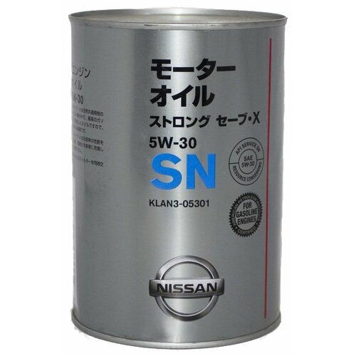 NISSAN KLAN505301 5W-30 1L STRONG SAVE-X SN (20) Масло моторное синтетическое по Яния