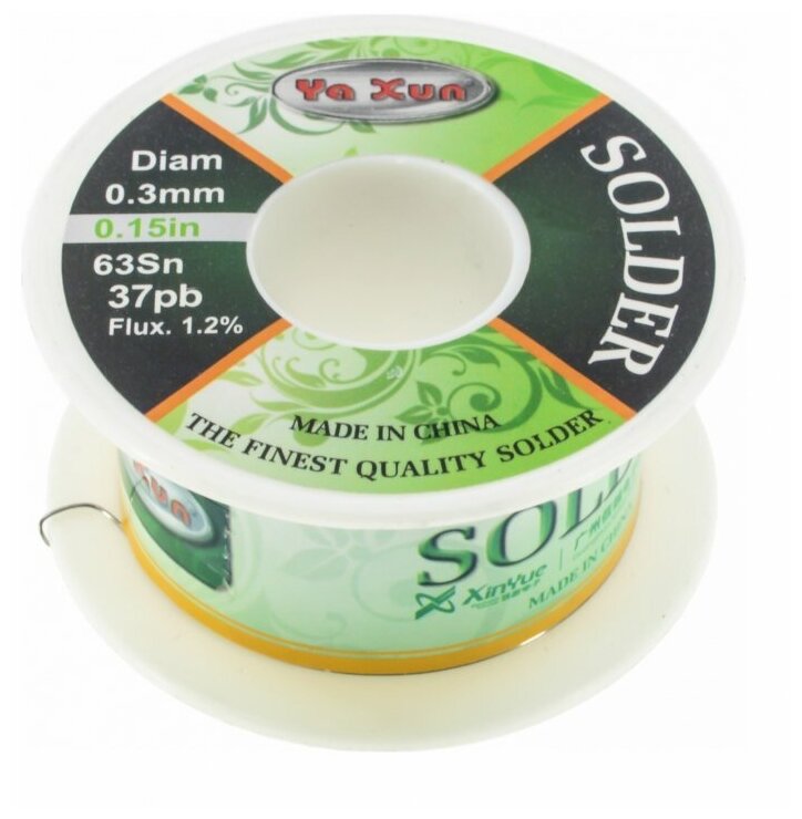 Припой в проволке Ya Xun Вес: 50 грамм Диаметр: 0.5 мм