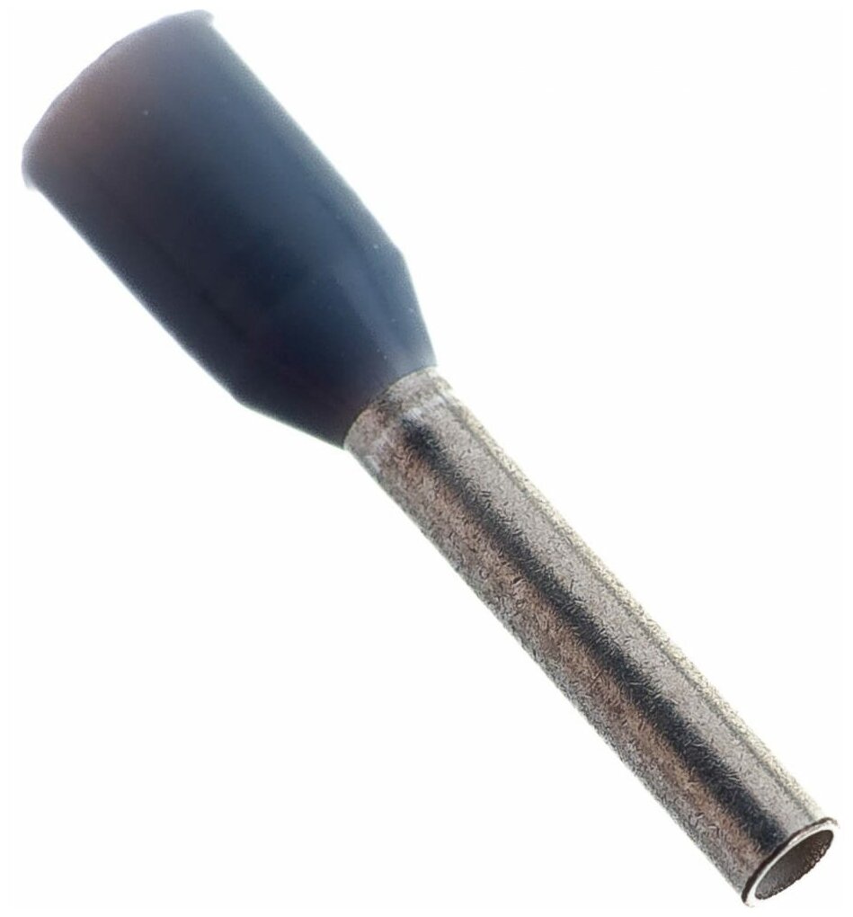 Втулочный изолир. наконечник 075 мм2 длина втулки 8 мм серый (100 шт. в уп.)