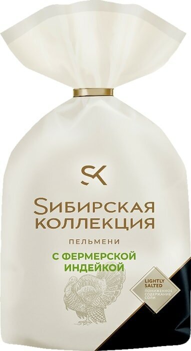 Пельмени Сибирская коллекция с фермерской индейкой 700г