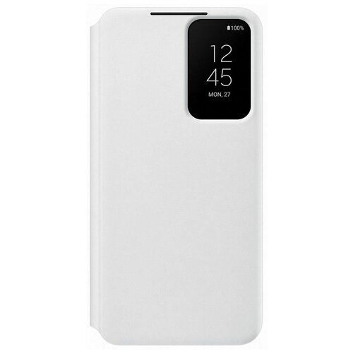 Чехол для Samsung S22 Smart Clear View Cover White EF-ZS901CWEGRU