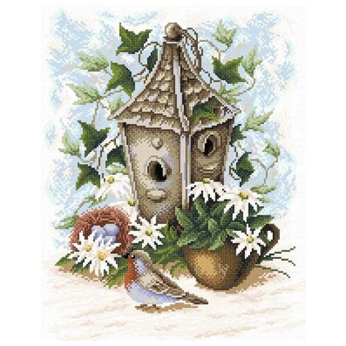 фото Свет лета набор для выкладывания стразами 38х48 brilliart мс-034