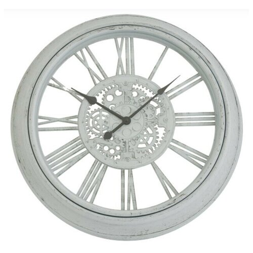 Часы настенные Dream River DMR круглые пластик цвет белый ø50.8 см
