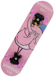 Детский скейтборд Onlitop 4636093, фламинго