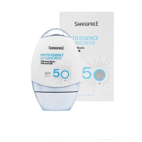 Солнцезащитная эссенция SHANGPREE Phyto Essence UV Sunscreen SPF50+ 50 мл солнцезащитная эссенция shangpree phyto essence uv sunscreen spf50 50 мл