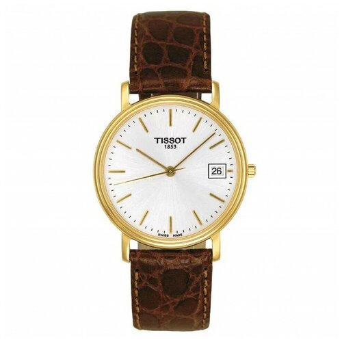 фото Tissot t52.5.411.31 мужские швейцарские наручные часы с апертурой даты