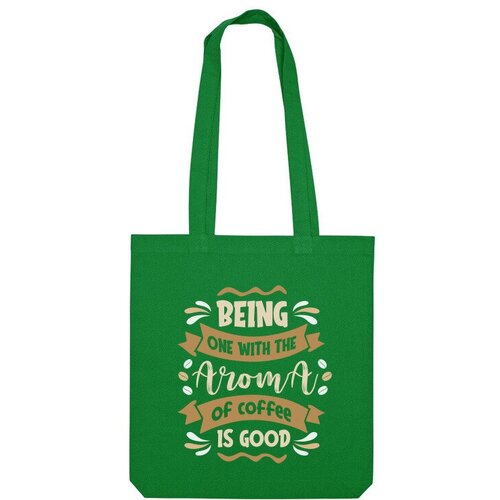 фото Сумка шоппер us basic, зеленый