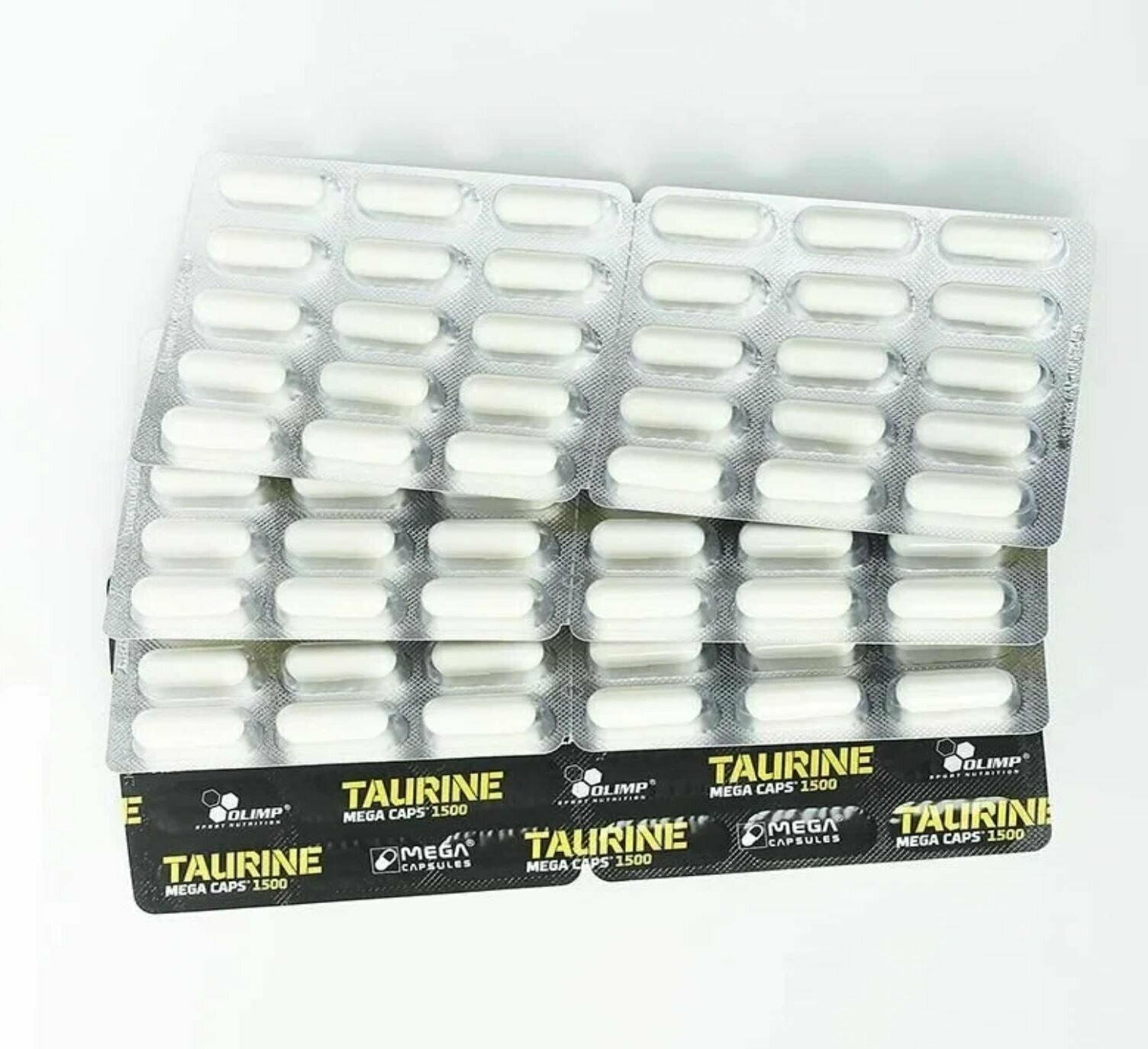 Таурин Olimp Taurine Mega Caps, 120 капсул - фото №5