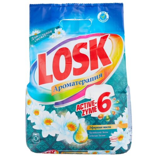 фото Стиральный порошок losk