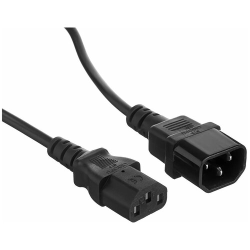 аксессуар cyberpower cable ex1030bkc14 c13 3m с14 с13 iec 320 c13 iec 320 c14 3m 10а Exegate EP280633RUS Кабель монитор - компьютер (UPS->устройство) ExeGate Power EC-10P (IEC 320 С13->С14) VDE-250V-3*0.75mm2, медь, черный, 10м.