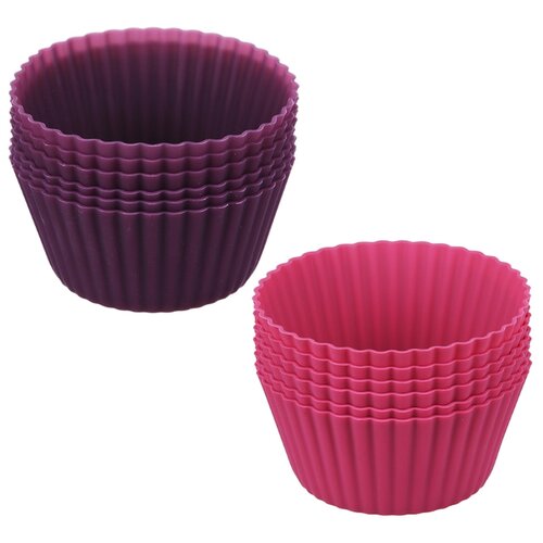 фото Набор форм satoshi алион для выпечки кексов 6шт, 9,5x4,4см, силикон satoshi kitchenware