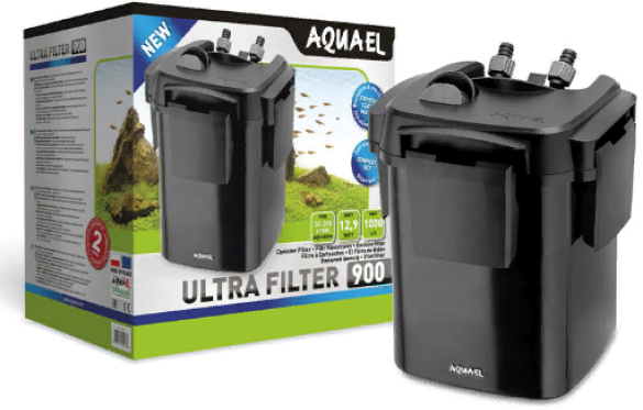 Внешний фильтр AQUAEL ULTRA FILTER 900 для аквариума 50 - 200 л (1000 л/ч, 12.9 Вт) - фотография № 17