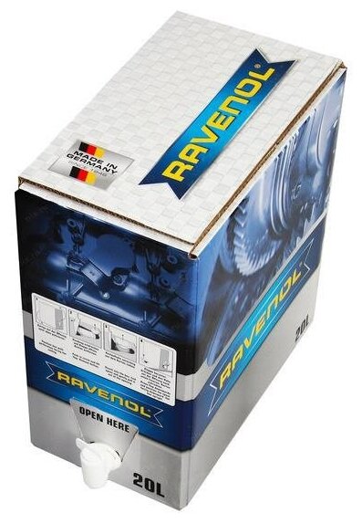 RAVENOL <4014835855977> Антифриз готовый к прим. зеленый RAVENOL HJC Hybrid Japanese Coolant Premix -40°C (20 л) ecobox