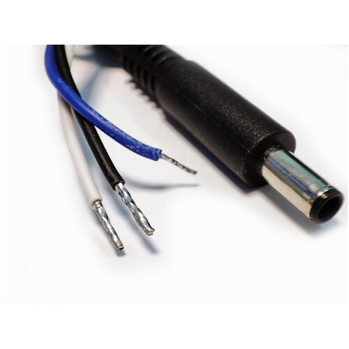кабель для блока питания dell штекер 7 4 5 0 3pin Кабель - штекер для блока питания ноутбуков Dell HP 4.5 x 3.0mm 3pin