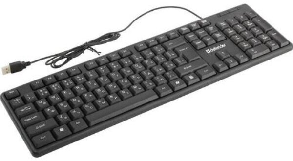 DEFENDER Element HB-520 USB KZ, черный, полноразмерная