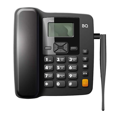 Телефон BQ 2410 Point черный