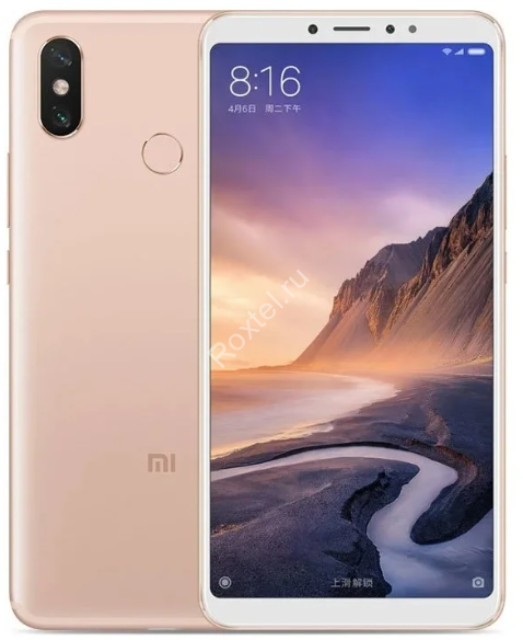 Xiaomi Mi MAX 3 6/128 ГБ, золотой