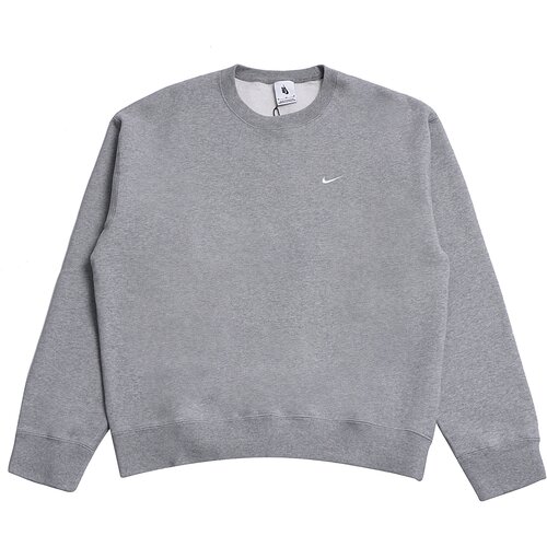 Толстовка Nike Solo Swoosh Dark Grey Heather/White / XL