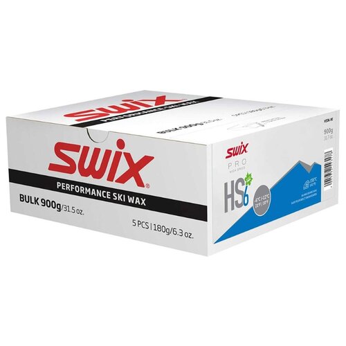 фото Парафин swix blue, -6c/-12c, 900g hs06-90, 5шт * 180 гр