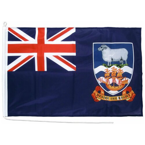 Флаг Фолклендских островов на яхту или катер 40х60 см флаг багамских островов на яхту или катер 40х60 см