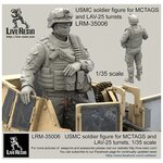 LRM35006 Фигурка солдата Корпуса Морской Пехоты США подходит для размещения в башнях MCTAGS и LAV-25 - изображение