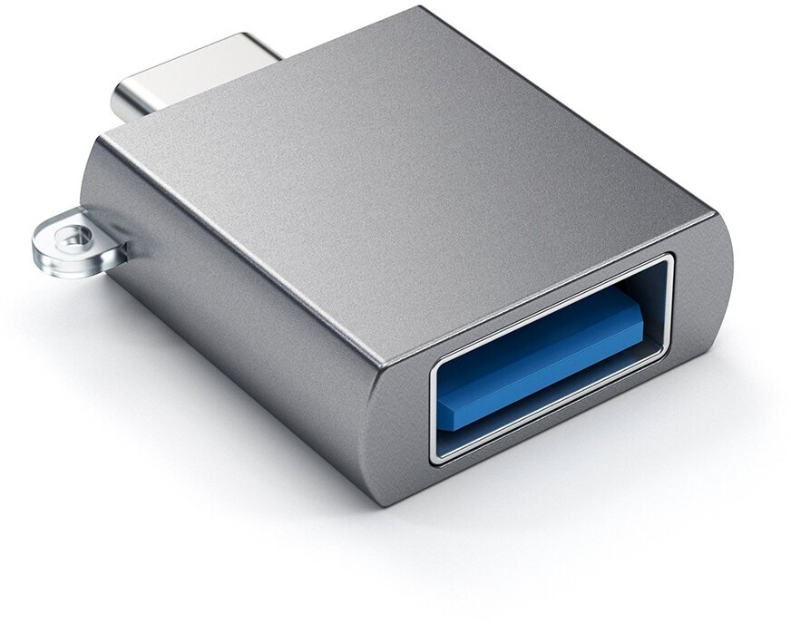 Адаптер Satechi Type-C USB 3.0 USB / USB-C, серый космос