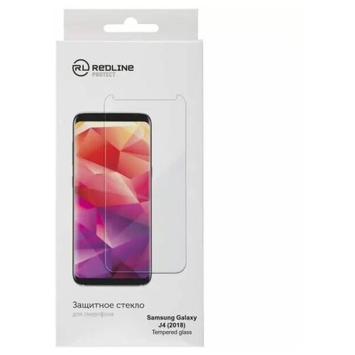 Защитное стекло RedLine для Samsung Galaxy J4+ прозрачное