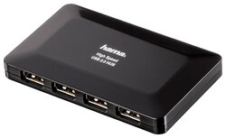 USB-концентратор HAMA Hub (00078472), разъемов: 4