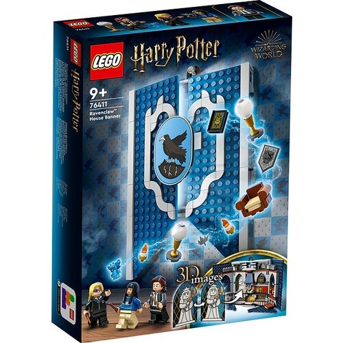 Конструктор LEGO Harry Potter 76411 Знамя факультета Когтевран Ravenclaw House Banner, 305 дет. конструктор lego harry potter 76411 знамя факультета когтевран ravenclaw house banner 305 дет