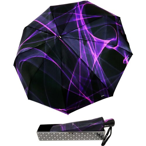 фото Зонт royal umbrella, фиолетовый, черный