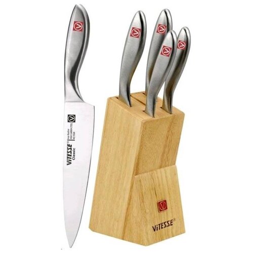 фото Набор Vitesse Classic 5 ножей с