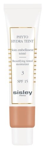 Sisley Paris Тональный крем Phyto-Hydra Teint, SPF 15, 40 мл, оттенок: № 3 золотистый
