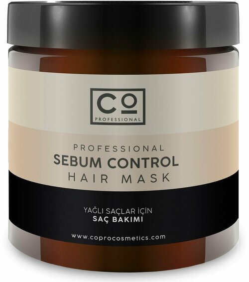 Маска для жирных волос CO PROFESSIONAL Sebum Control Hair Mask, 500 мл