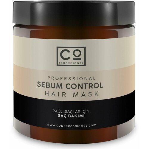 CO PROFESSIONAL маска для жирных волос Sebum Control Hair Mask, 500 мл