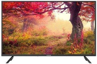 Телевизор Digma DM-LED43MBB21, 43", 1920x1080, DVB-T/T2/C/S/S2, HDMI 3, USB 2