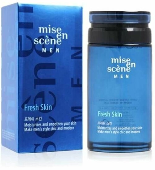 Mise en scene Мужской освежающий тонер после бритья Men Fresh Skin , 140 мл