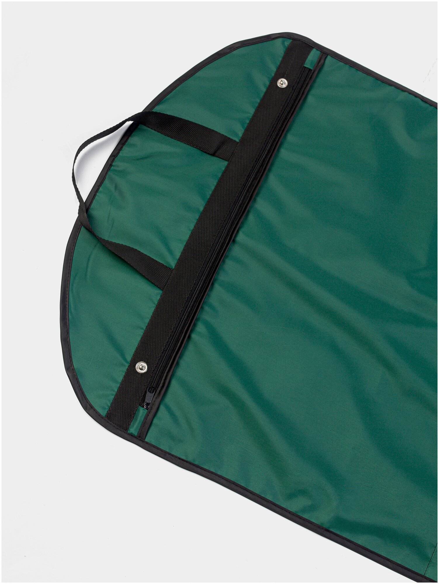 Чехол для одежды, GolD, 170х60, на молнии, с ручкой, оксфорд, темно-зеленый - фотография № 7