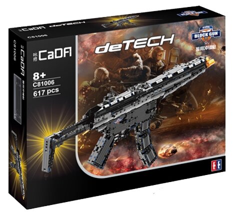 Конструктор Double Eagle CaDA deTECH C81006W Пулемет MP5